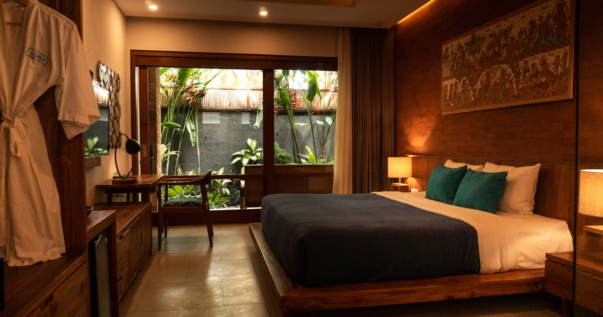 A cosy child-friendly bedroom with soft morning light through the window