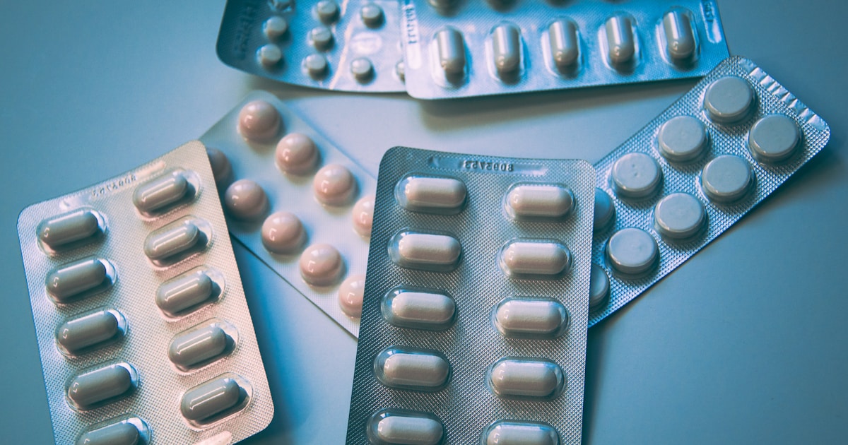 Melatonin supplements — pills and natural light